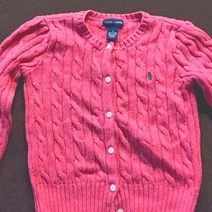 Button up polo sweater